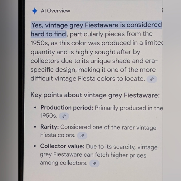 Fiestaware Original Grey Piece's - Picture 13 of 14